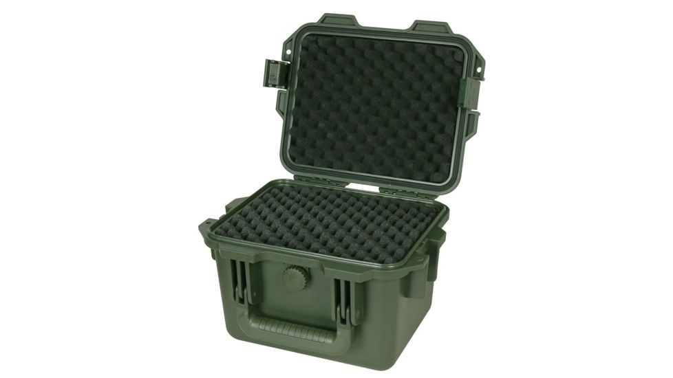 TZ Case Cape Buffalo Water-Resistant Utility Case, Green, 11.75 x 9.75 x 7.75in, CB-009 G