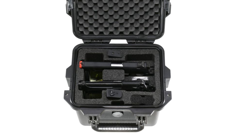 TZ Case Cape Buffalo Water-Resistant Utility Cases, Black, 11.75 x 9.75 x 7.75in, CB-009 B