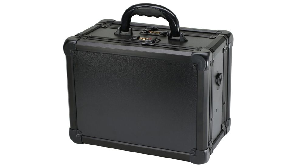 TZ Case Double-Sided Pistol Case / 12in, Black, 12.9 x 9.6 x 7.6in , TZEXC012 B