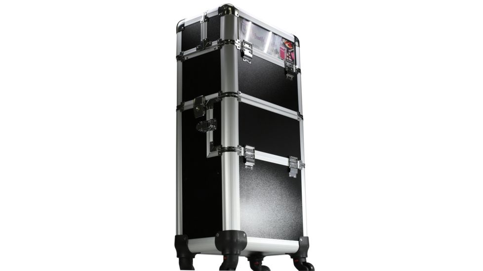 TZ Case Large Wheeled Professional Makeup/Multi-Purpose Case, Black, AB-408T B