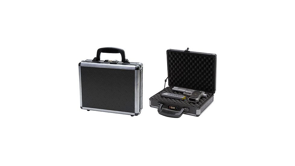 TZ Case Series Pro-Tech Alumitech Pistol Case, Aluminum