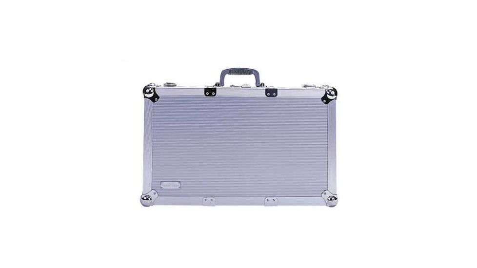T.Z. Case Toughmate Alumitech 6-Pistol/Sil. Pistol Case 25x15x4.75in, Silver TM0025SS