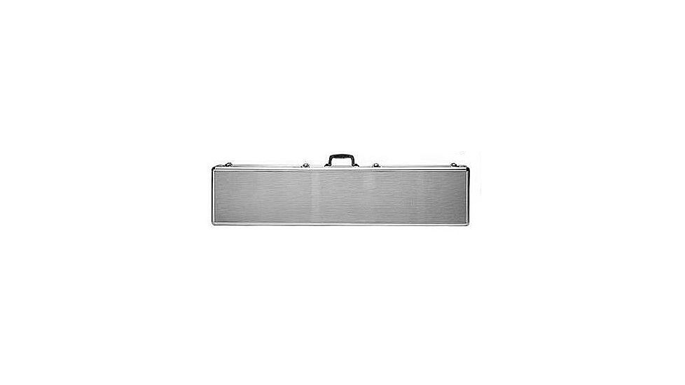 TZ Case Value-Tech ABS Panel Double Rifle Case, 53x15x4.25, Silver VT0053SS 