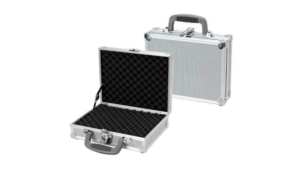 TZ Case Value-Tech ABS Panel Single Pistol Case 11.5x9x3.25, Silver VT0011SD