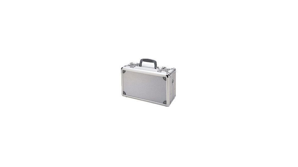 TZ Cases Pro Tech Series Duelly Fifteen Pistol Case, 15x9x7, Silver, TZ0015SS