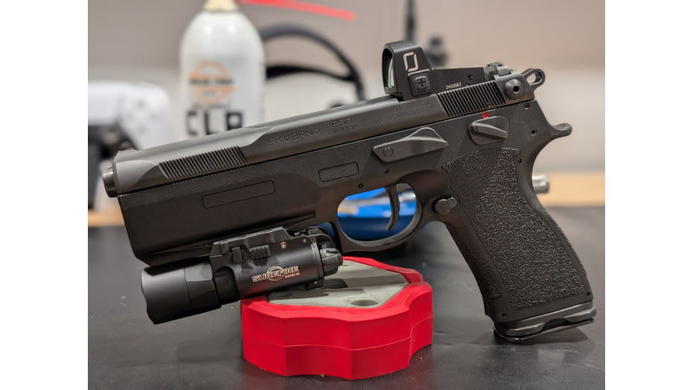 U.S. Optics 1x24mm Rise Reflex Red Dot Sight, 3 MOA Red Dot, Matte Black, Small, RISE