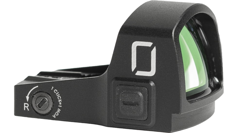 U.S. Optics 1x24mm Rise Reflex Red Dot Sight, 3 MOA Red Dot, Matte Black, Small, RISE