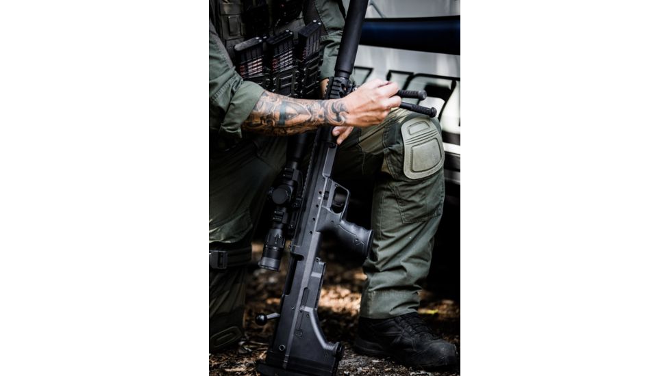 U.S. Optics B-10 1.8-10x40 mm Rifle Scope, Digital Red FFP GAP Reticle, 100 Click Elevation Knob and US#5 Windage Knob with 1/10 MIL Adjustment, Matte Black, B-10 GAP