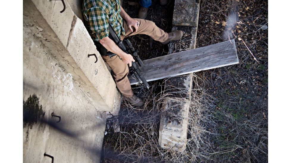 U.S. Optics B-10 1.8-10x40 mm Rifle Scope, Digital Red FFP GAP Reticle, 100 Click Elevation Knob and US#5 Windage Knob with 1/10 MIL Adjustment, Matte Black, B-10 GAP