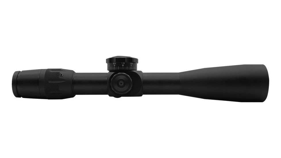 U.S. Optics FDN-17X Rifle Scope, 3.2-17x50mm, 34mm Tube, FFP, IGR Reticle, 1/4 IPHY Elevation/ Windage Adjustment, Black, Medium, FDN 17X IGR