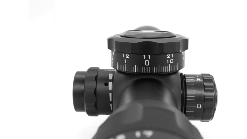 U.S. Optics FDN-17X Rifle Scope, 3.2-17x50mm, 34mm Tube, FFP, IGR Reticle, 1/4 IPHY Elevation/ Windage Adjustment, Black, Medium, FDN 17X IGR