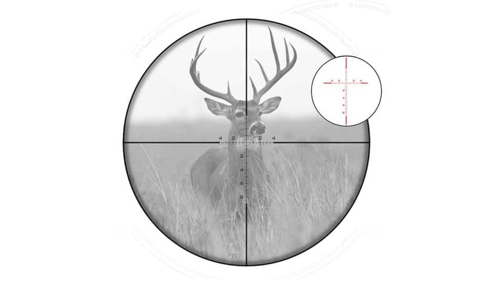 U.S. Optics FDN 5-25x52mm 34 mm Tube Rifle Scope, First Focal Plane, GAP Reticle, Matte Black, FDN 25X GAP