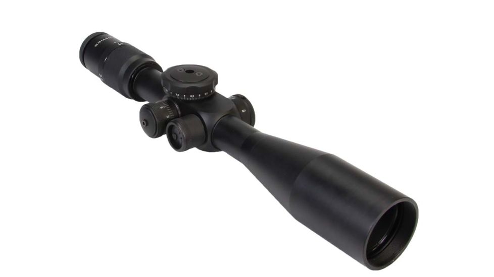 U.S. Optics LR-17 Horus Vision H102 FFP Illuminated Reticle 3.2-17x44mm Rifle Scope, Matte Black, N/A LR17-H102