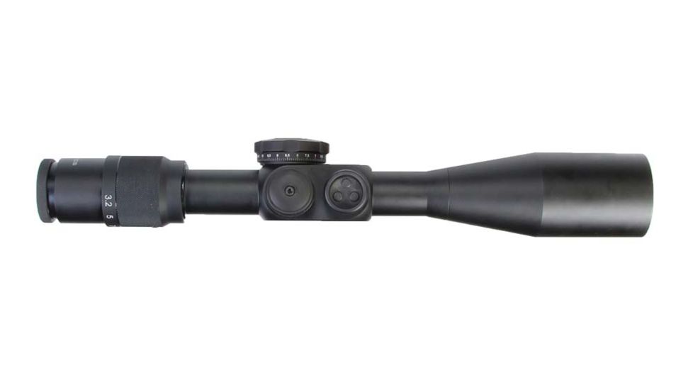 U.S. Optics LR-17 Horus Vision H102 FFP Illuminated Reticle 3.2-17x44mm Rifle Scope, Matte Black, N/A LR17-H102