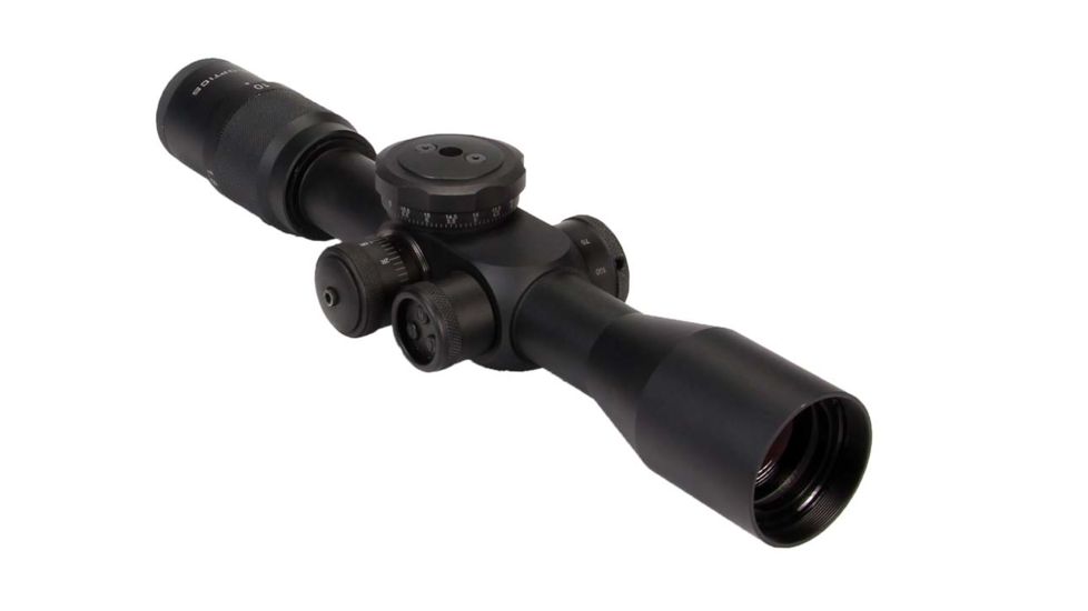 U.S. Optics MR-10 Mil GAP FFP Illuminated Reticle 1.8-10x37mm Rifle Scope, Matte Black, N/A MR-10MIL