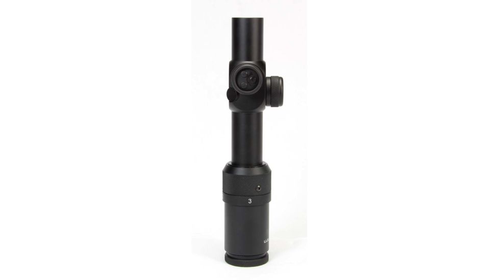 U.S. Optics SR-4C Mil Scale FFP Illuminated Reticle 1-4x22mm Rifle Scope, Matte Black, N/A SR-4C