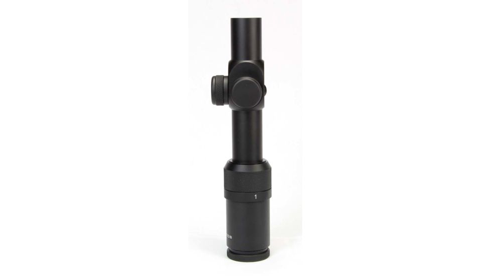 U.S. Optics SR-4C Mil Scale FFP Illuminated Reticle 1-4x22mm Rifle Scope, Matte Black, N/A SR-4C