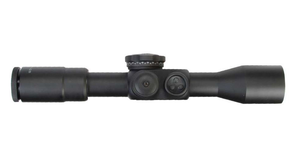 U.S. Optics ST-10 MOA Scale Type 1  FFP Illuminated Reticle 10x37mm Rifle Scope, Matte Black, N/A ST-10MOA