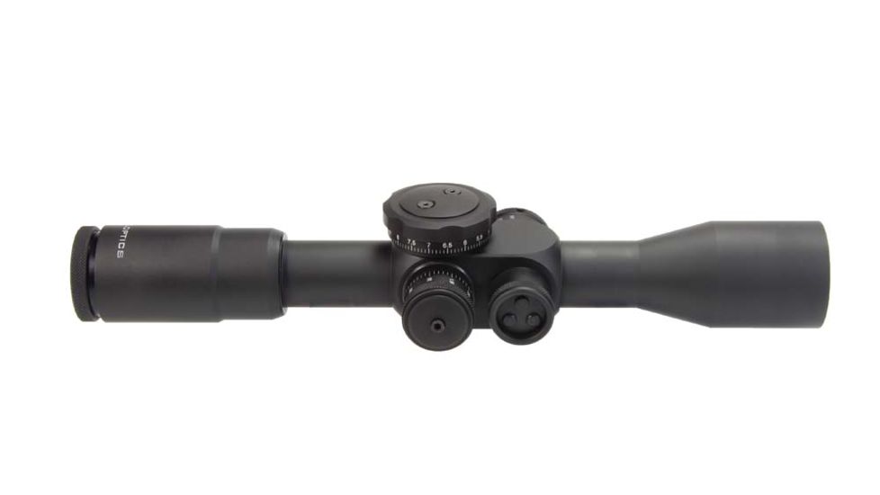U.S. Optics ST-10 MOA Scale Type 1  FFP Illuminated Reticle 10x37mm Rifle Scope, Matte Black, N/A ST-10MOA