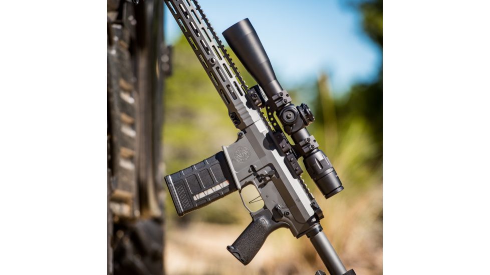 U.S. Optics SVS 1-6x24mm Rifle Scope, Matte Black, Medium, SVS 1-6