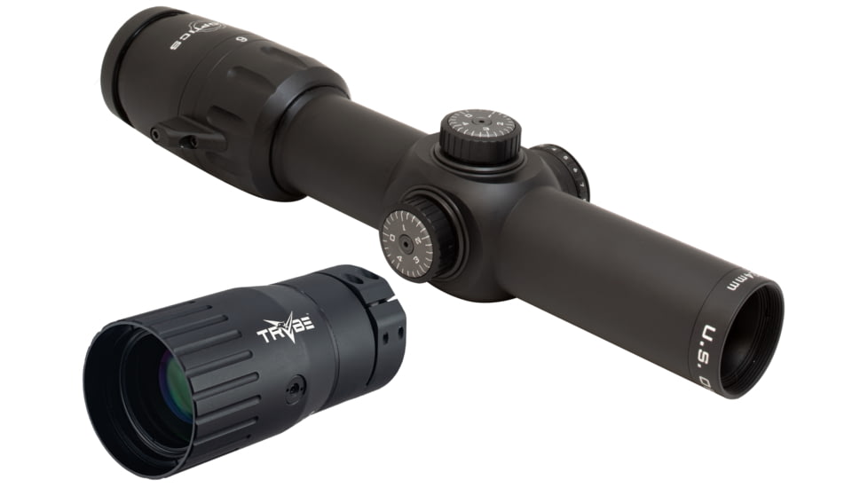 U.S. Optics SVS 1-6x24mm Rifle Scope with Trybe Enhancer Optics