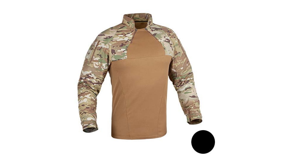 UARM ACS Armored Combat Shirt, Type IIA Threat Level, Black, S, ACSSB-SAACSS2A