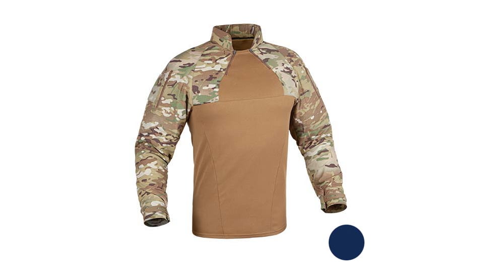 UARM ACS Armored Combat Shirt, Type IIA Threat Level, Navy/Blue, S, ACSSN-SAACSS2A