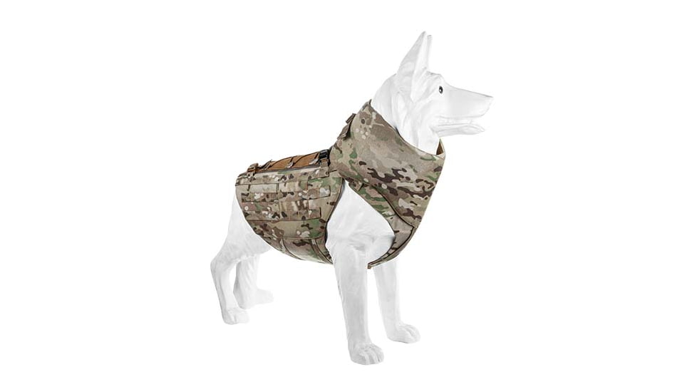 UARM CBA Canine Body Armor, Type IIA Threat Level, Black, S, CBABS-SACBAS2A
