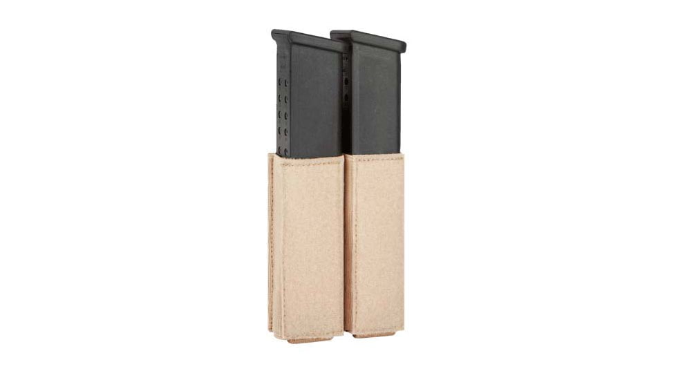 UARM DE-PUMP Dual Extended Pistol Universal Magazine Pouch for MCV/MCVF, Beige, S-XL, DE-PUMPBG