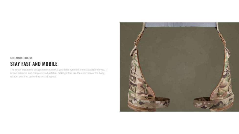 UARM FAS Full Armor System - Type IIA, Black, FASB2A