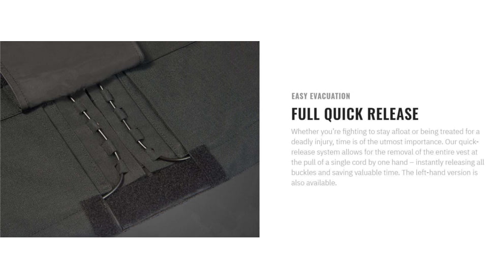 UARM FRMV Fast Response Metropolis Vest, Type IIA Threat Level, Skeletal Cummerbund, Black, S-M, FRMVMB-SAMVSASM2A1