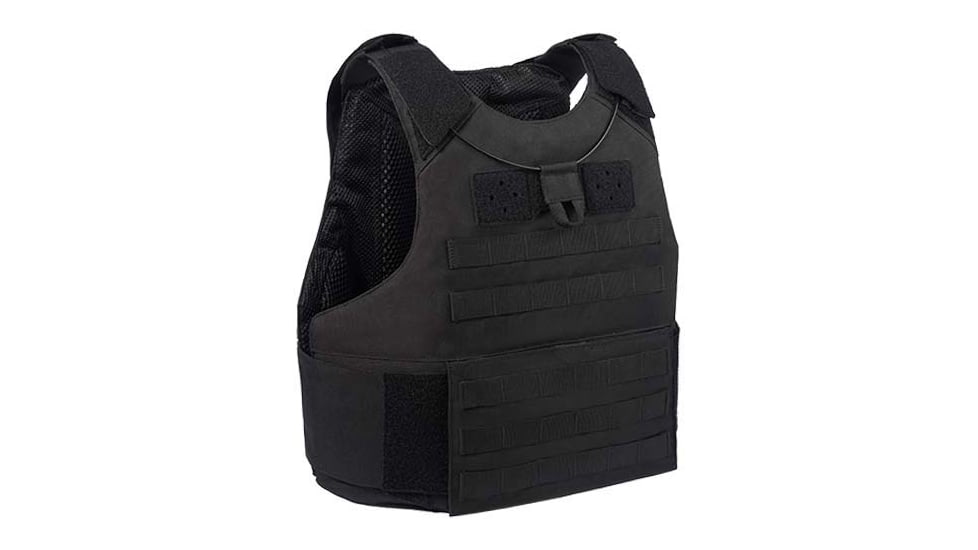 UARM FRMV Fast Response Metropolis Vest, Type IIA Threat Level, Skeletal Cummerbund, Black, S-M, FRMVMB-SAMVSASM2A1