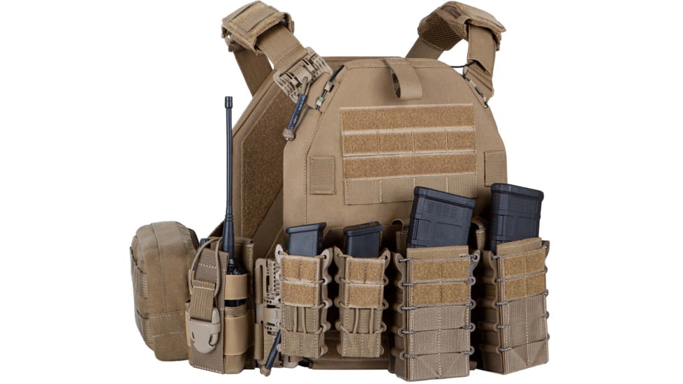 UARM FRPC Fast Response Plate Carrier, Pocket Cummerbund, Coyote, S, FRPCSC-ACFRPCSC