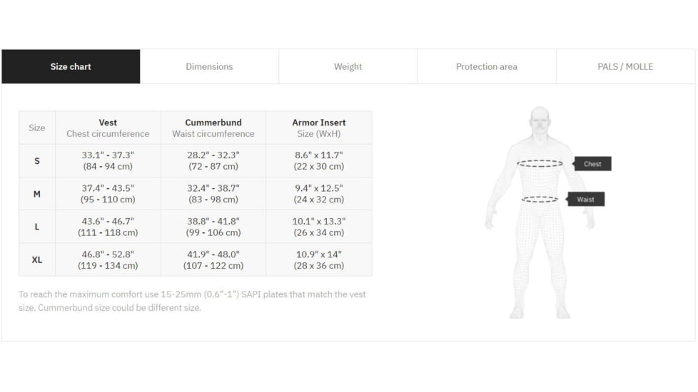 UARM FRPC Fast Response Plate Carrier, Pocket Cummerbund, Multicam, S, FRPCSM-ACFRPCSM