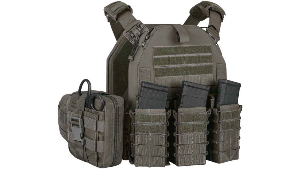 UARM FRPC Fast Response Plate Carrier, Pocket Cummerbund, Ranger Green, S, FRPCSR-ACFRPCSR