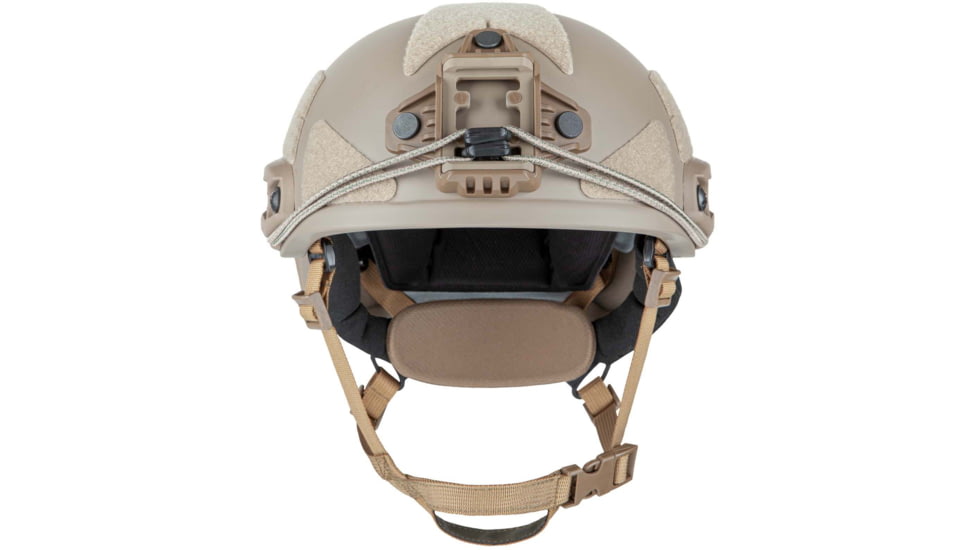UARM HCBH High Cut Ballistic Helmet, Teijin Twaron Aramid, Tan, Large, HCBHLT