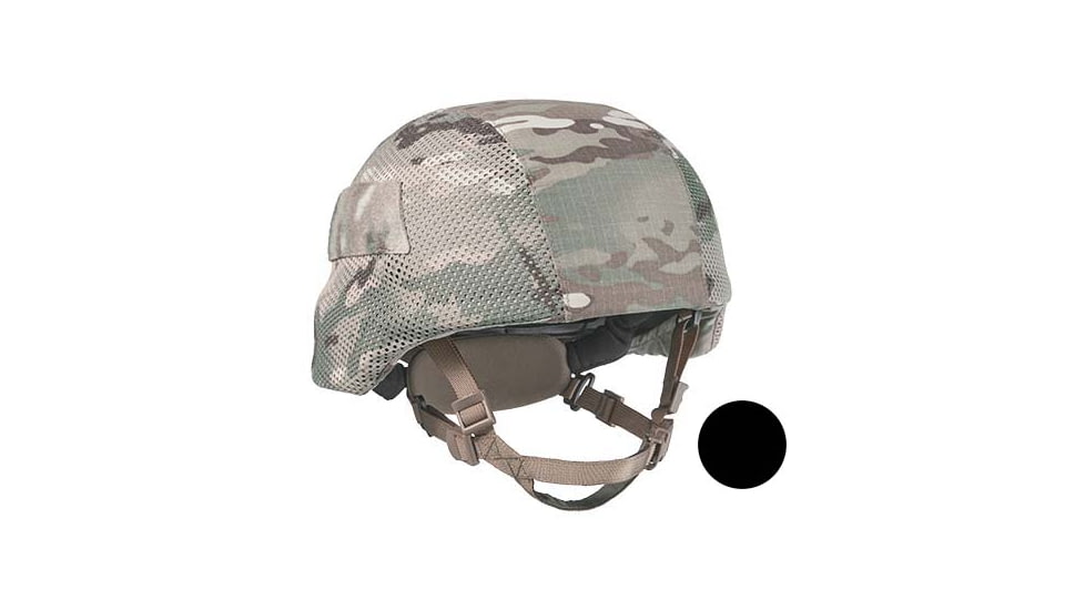 UARM LCBH Low Cut Ballistic Helmet, Type IIIA Threat Level, Black, M, LCBHMB