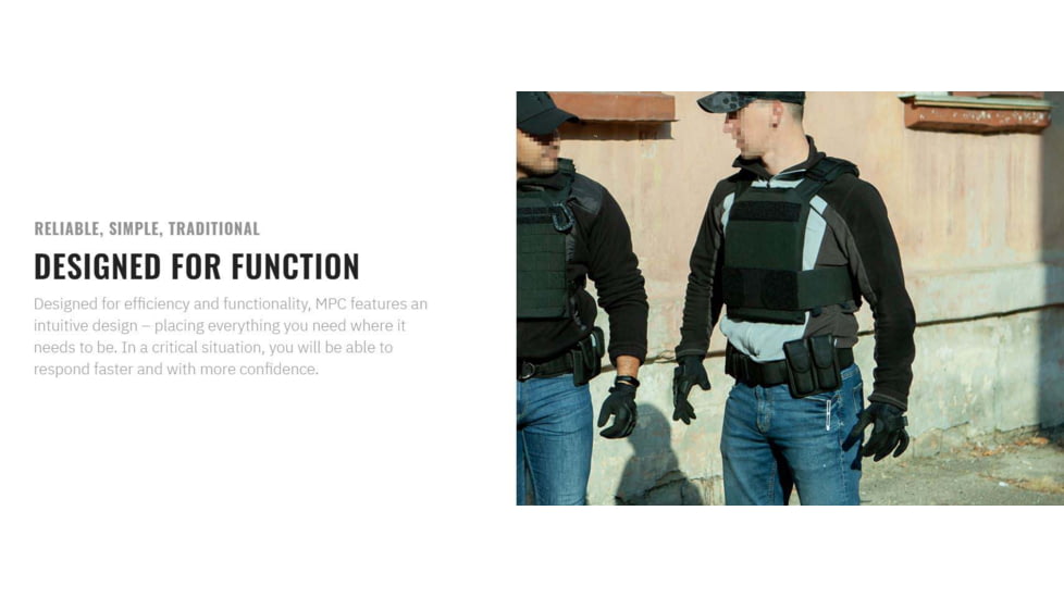 UARM MPC Metropolis Plate Carrier, Skeletal Cummerbund, Black, S, MPCSB-ECMPCSB