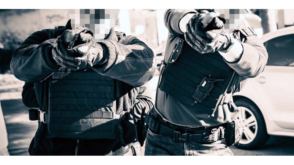 UARM MPCM Metropolis Plate Carrier MOLLE, Type IIA Threat Level, Black, S, MPCMSB-PCSAIS2A