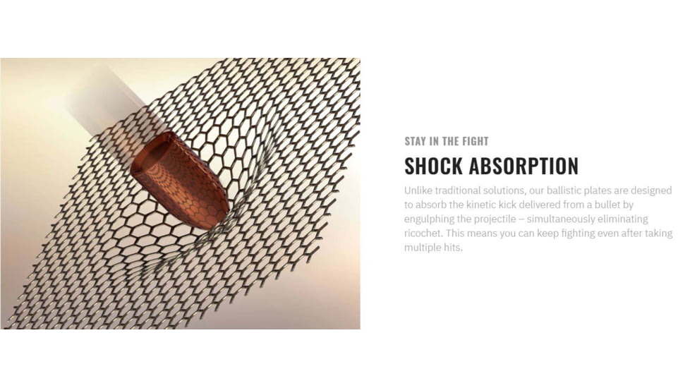 UARM SA3BSP Level III++ Boron Carbide Side Armor Plate, 6X6, SA3BSP62