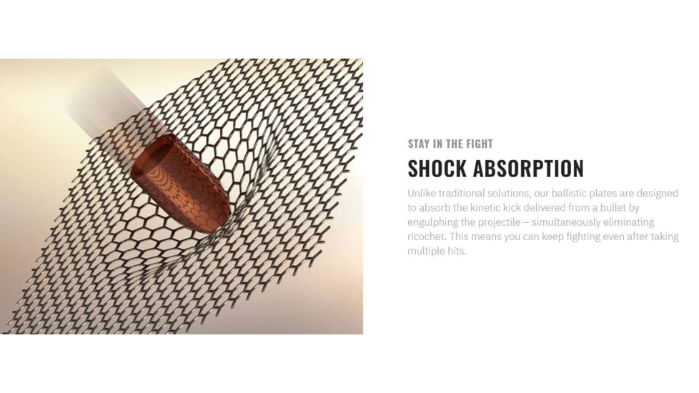 UARM SA4SSH Level IV+ Silicon Carbide Shoulder Armor Plate, S-XL, SA4SSH2