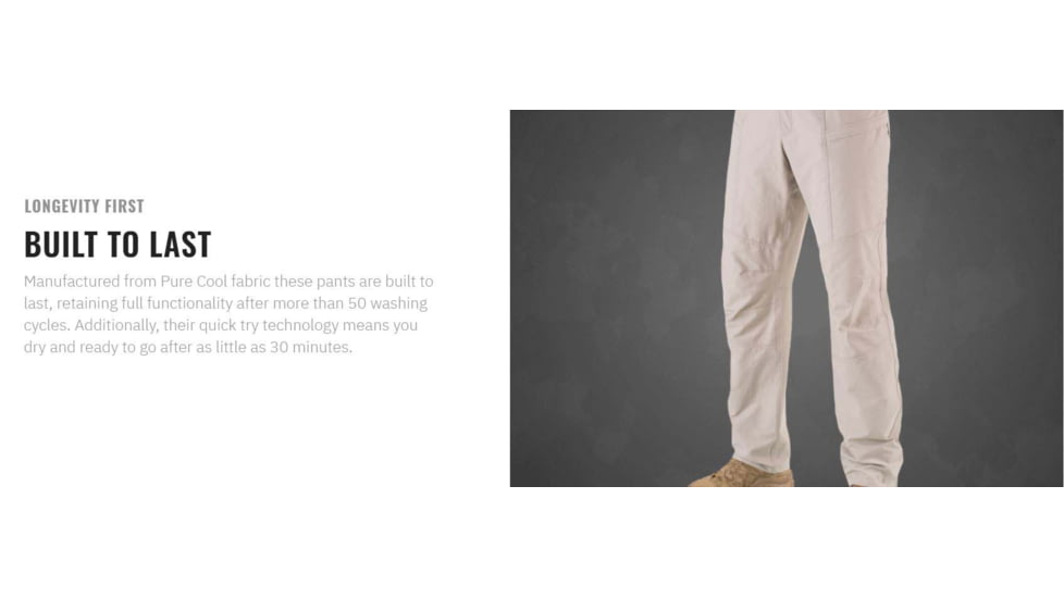 UARM SCP Sahara Combat Pants, Grey, L, SCPLG