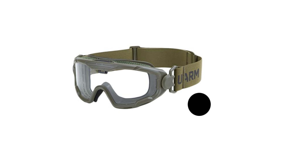 UARM TBG Tactical Battle Goggles, Black, TBGB