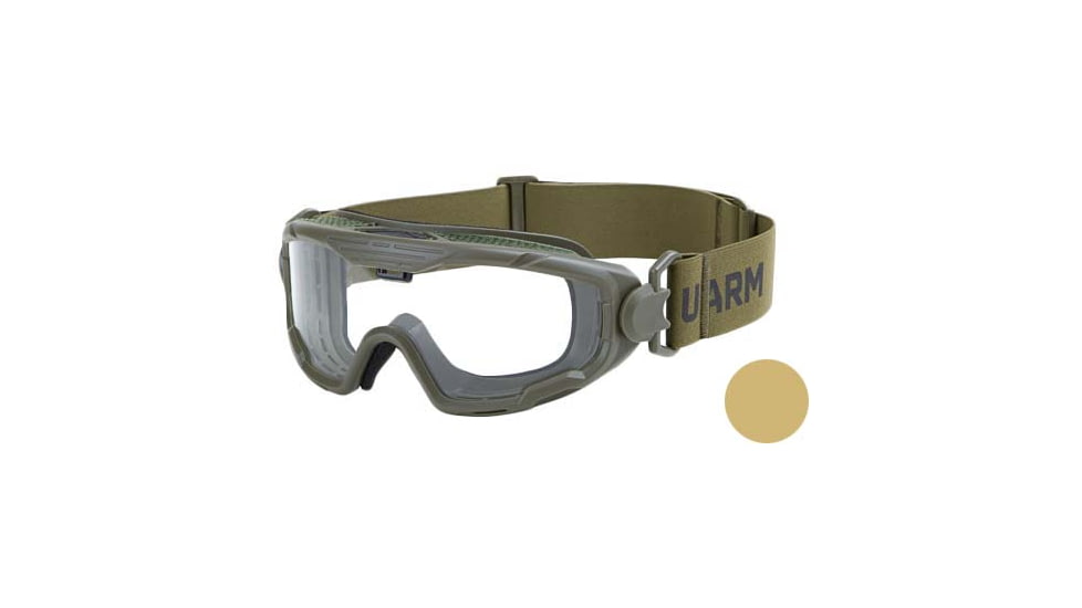 UARM TBG Tactical Battle Goggles, Tan, TBGT