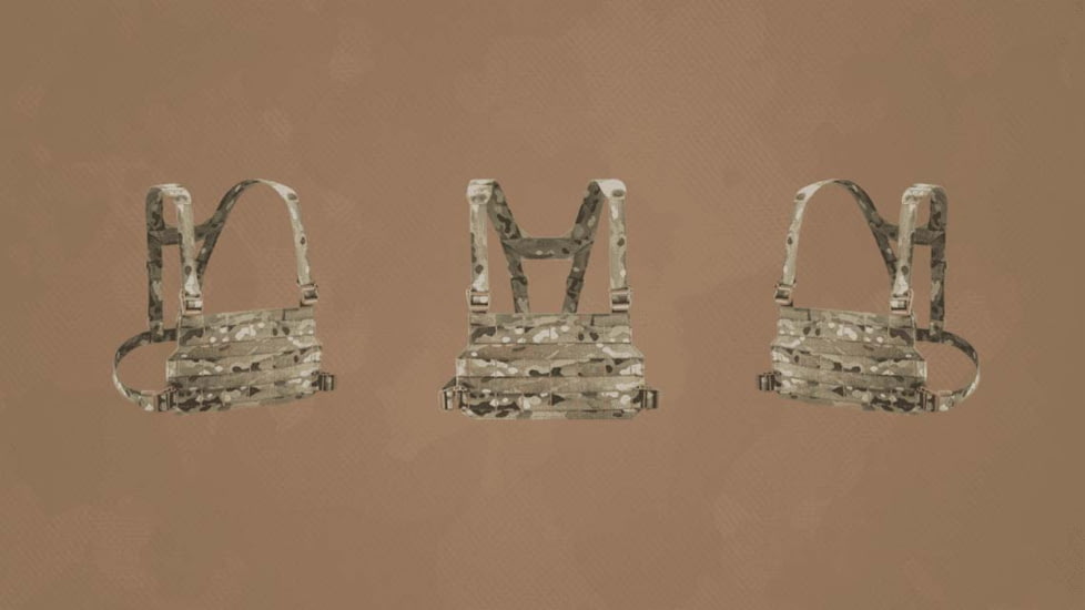 UARM TCR Tactical Chest Rig, Multicam, S-XL, TCRM-RASBM