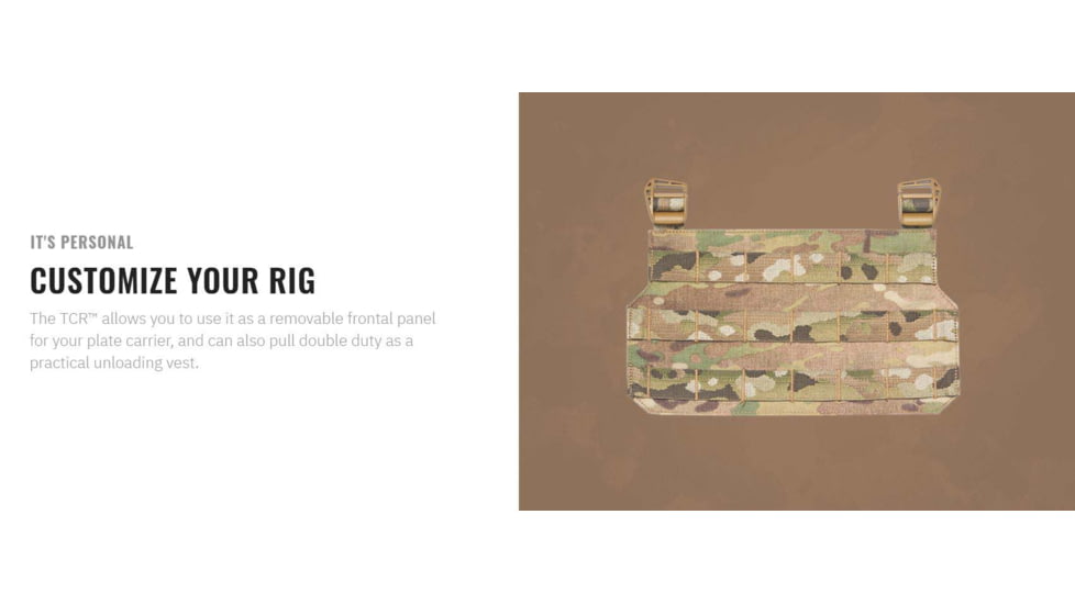 UARM TCR Tactical Chest Rig, Multicam, S-XL, TCRM-RASBM