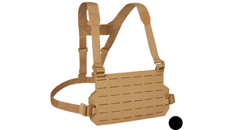 UARM TCRLC Tactical Chest Rig Laser Cut, Black, S-XL, RASBB-TCRLCB