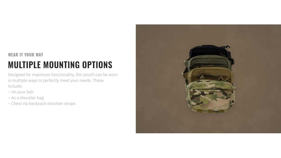UARM TFB Tactical Fanny Bag, Multicam, TFBM