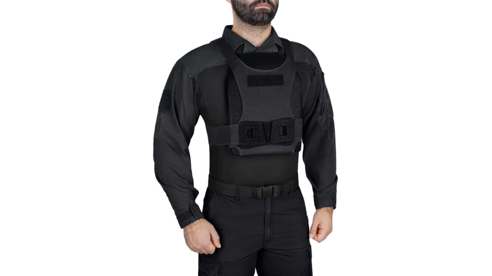 UARM WPC Weightless Plate Carrier, Skeletal Cummerbund, Black, S, WBPCSB-SCWBPCSB