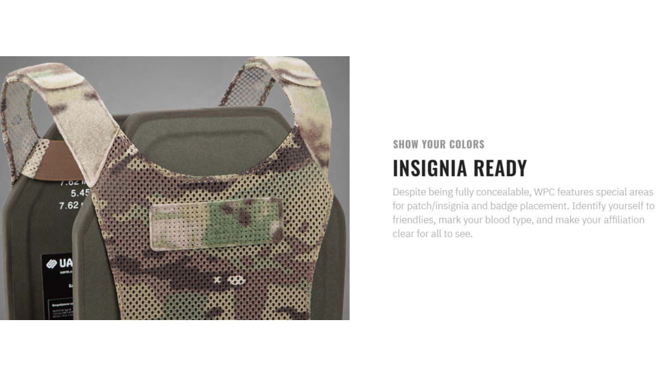 UARM WPC Weightless Plate Carrier, Skeletal Cummerbund, Multicam, S, WBPCSM-SCWBPCSM